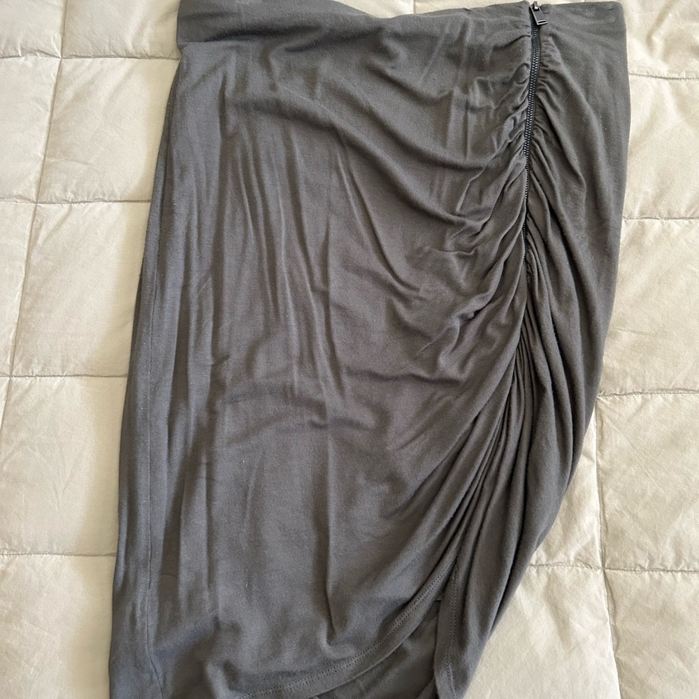 GUC Express green ruched skirt